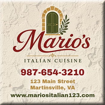 Restaurant magnet example