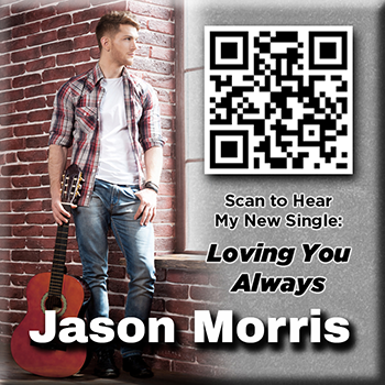 Music QR magnet example