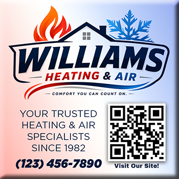 HVAC business magnet example